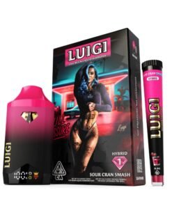 Luigi Sour Cran Smash V6 Disposable