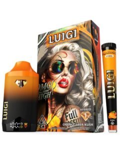Luigi Orange Lava Kush V6 Disposable